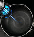 24cm 316L Stainless Steel Saucepan Compound Steel Honeycomb Nonstick Sauce Pan with Glass Lid 3.2L Pot Stay - Cool Handle Multipurpose Milk Saucepan, Induction Capable and Gas Stove - Amazingooh Wholesale