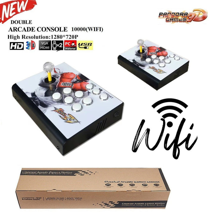 AU 2025 10888 128G WIFI Games Pandora's Box Video 3D Game HD Video Arcade Consoles Gamebox - Amazingooh Wholesale