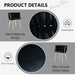 Black Modern Hand Weaving Dining Chairs,Velvet Upholstered Side Chairs with Gold Legs, Chic Vanity Chairs with Armrest, Accent Chair for Dining Room, and Cafe Set of 2 - Amazingooh Wholesale