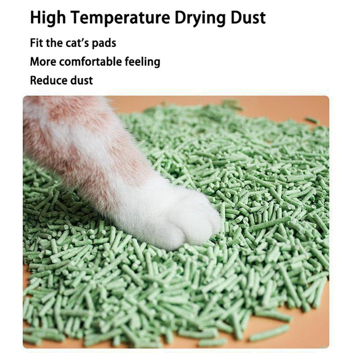 Dust-Free Tofu Cat Litter Quick Clumping & Odor Control Plant-Based Deodorizer Ideal for Multi-Cat Homes - Amazingooh Wholesale
