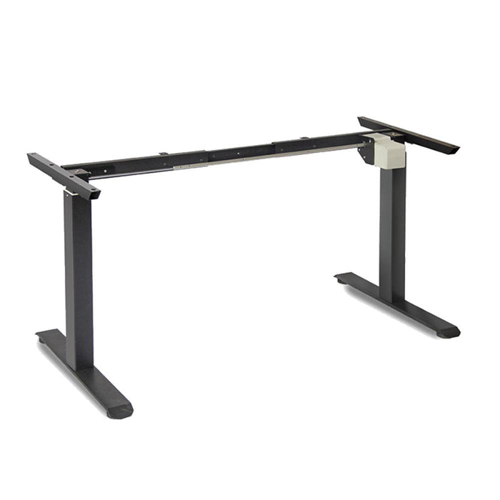 160cm Standing Desk Height Adjustable Sit Stand Motorised Single Motor Frame Top - amazingooh