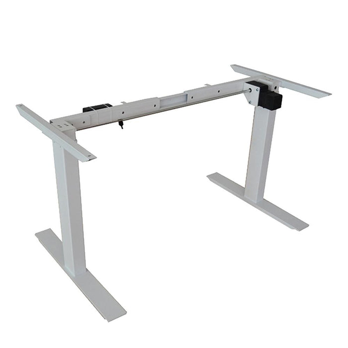 160cm Standing Desk Height Adjustable Sit Stand Motorised Single Motor Frame Top - amazingooh