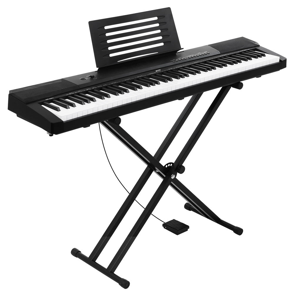 Alpha 88 Keys Electronic Piano Keyboard Electric Holder Music