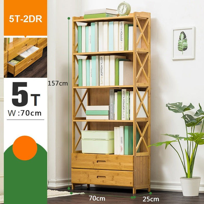 Two Packs, Bamboo Book Stand Creative Wooden Book Stand Student Book By  Bezel Storage Bookshelf Cute Book Stand Bookend