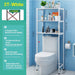 Bathroom Shelf 3 Tier Storage Shelf Rack for Bathroom Over Toilet - Amazingooh Wholesale