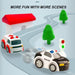 City Rescue Engineering Vehicles Playsets Car Adventure Toys Educational Toys - amazingooh