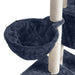 i.Pet Cat Tree Trees Scratching Post Scratcher Tower Condo House Grey 244cm - Amazingooh Wholesale