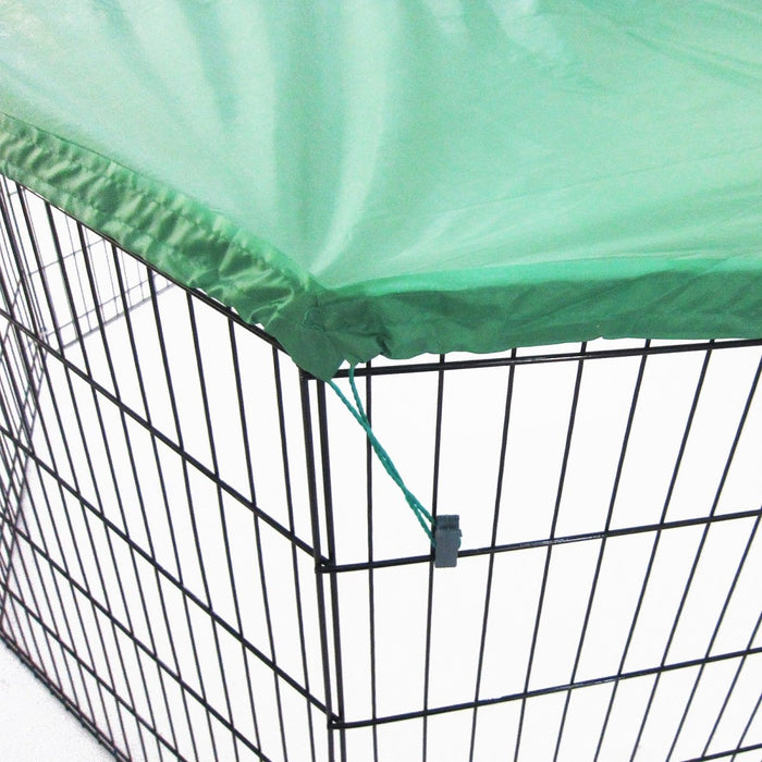 Paw Mate Green Net Cover for Pet Playpen 36in Dog Exercise Enclosure Fence Cage - Amazingooh Wholesale