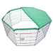 Paw Mate Green Net Cover for Pet Playpen 36in Dog Exercise Enclosure Fence Cage - Amazingooh Wholesale