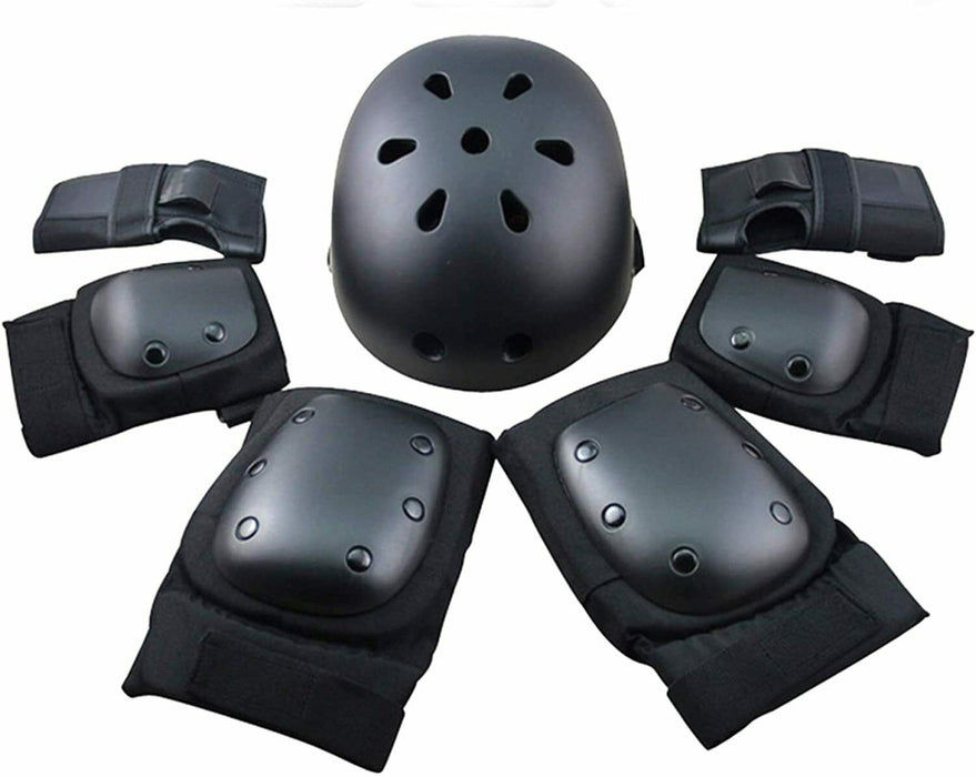 Adult skateboard sales helmet and pads